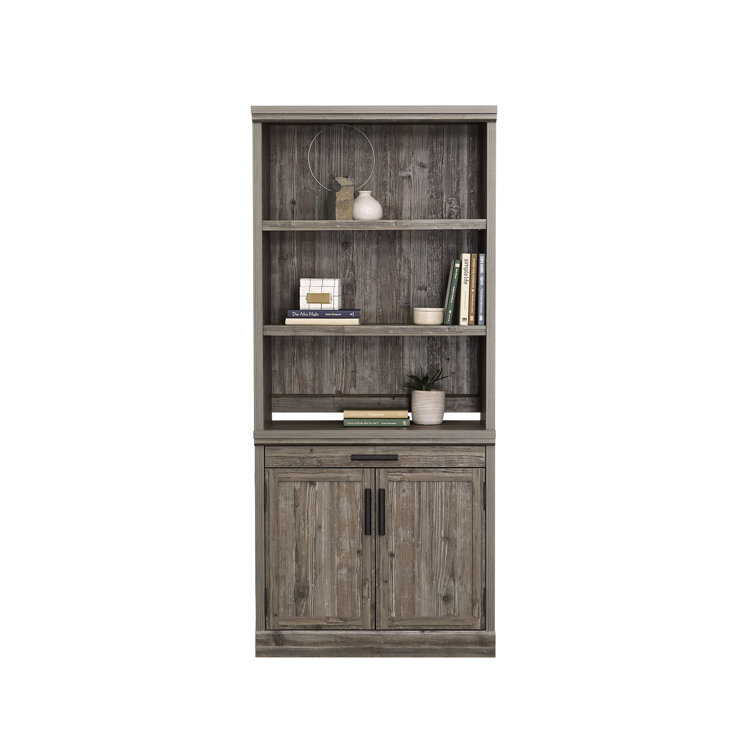 Pebble Pine Office Cabinet with Adjustable Shelving