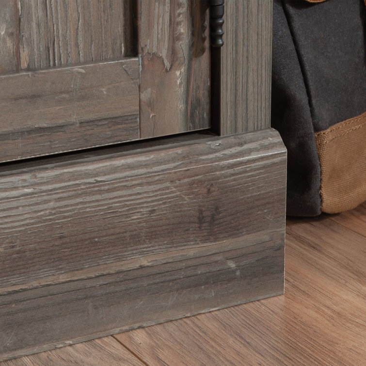 Pebble Pine Office Cabinet with Adjustable Shelving
