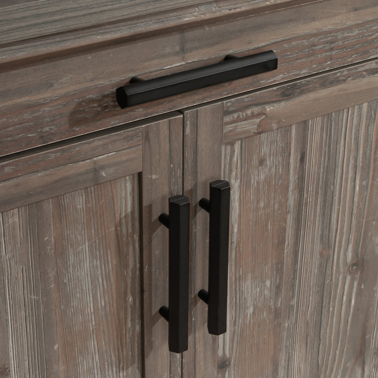 Pebble Pine Office Cabinet with Adjustable Shelving