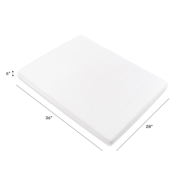 White Organic Cotton Muslin Baby Crib Sheet
