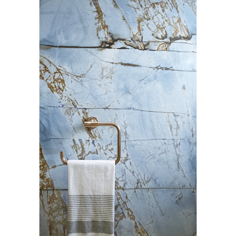 Vibrant Titanium Wall Mounted Metal Towel Ring