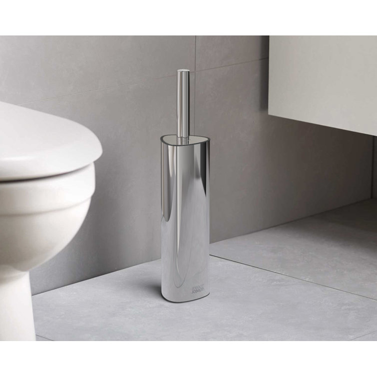 Stainless Steel Flexible Toilet Brush with Holder