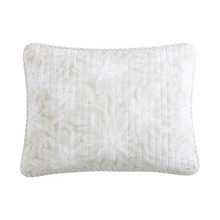Makena Blue Cotton Reversible Full Quilt Set