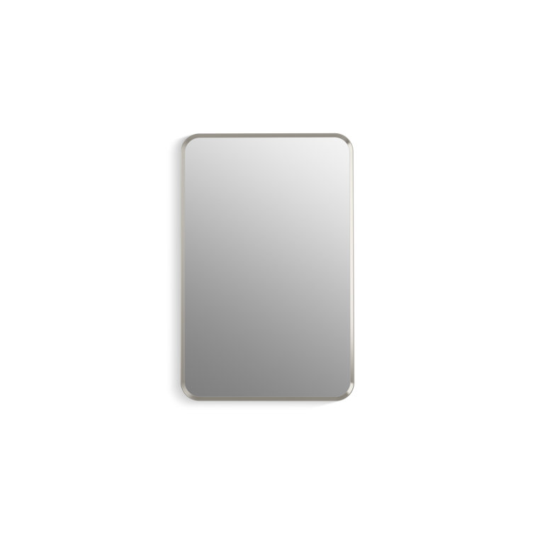 Verdera Brushed Nickel 34" x 22" Rectangular Medicine Cabinet