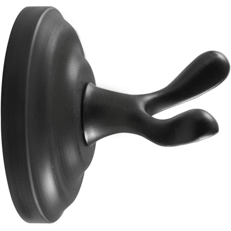 Matte Black Metal 5-Piece Bathroom Hardware Set