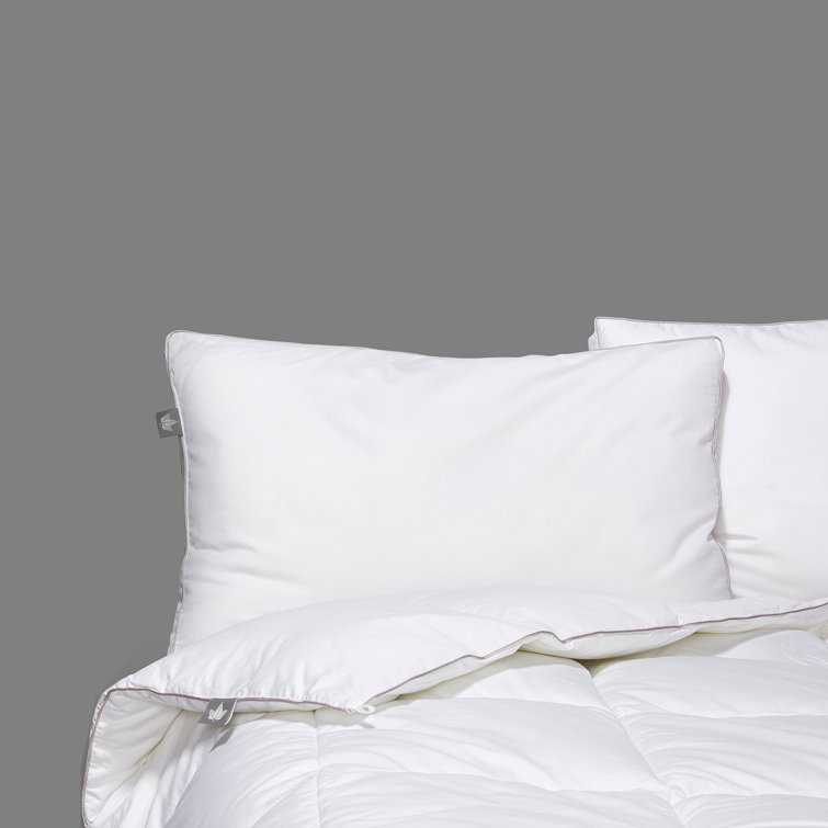 Queen Size White Down Alternative Hypoallergenic Pillow Set