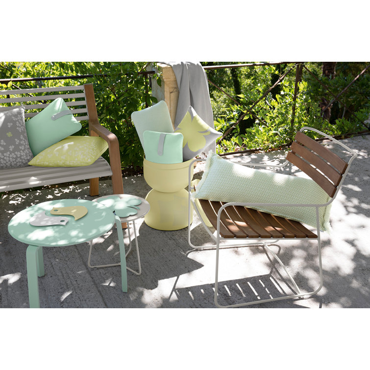 Rosemary Cocotte 13.5" Powder Coated Steel Multi-Use Side Table