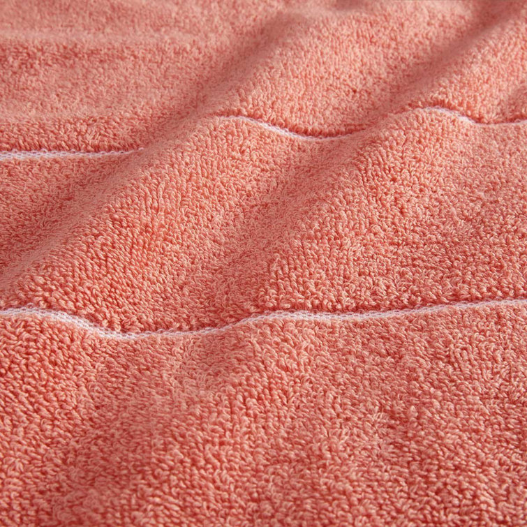 Sorbet Cotton Bath Mat with Embroidered Logo