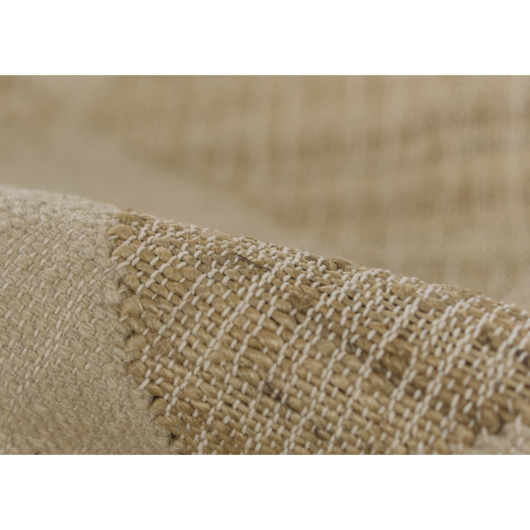Handmade Orchard Ivory Flat Woven Wool & Synthetic 10' x 14' Area Rug