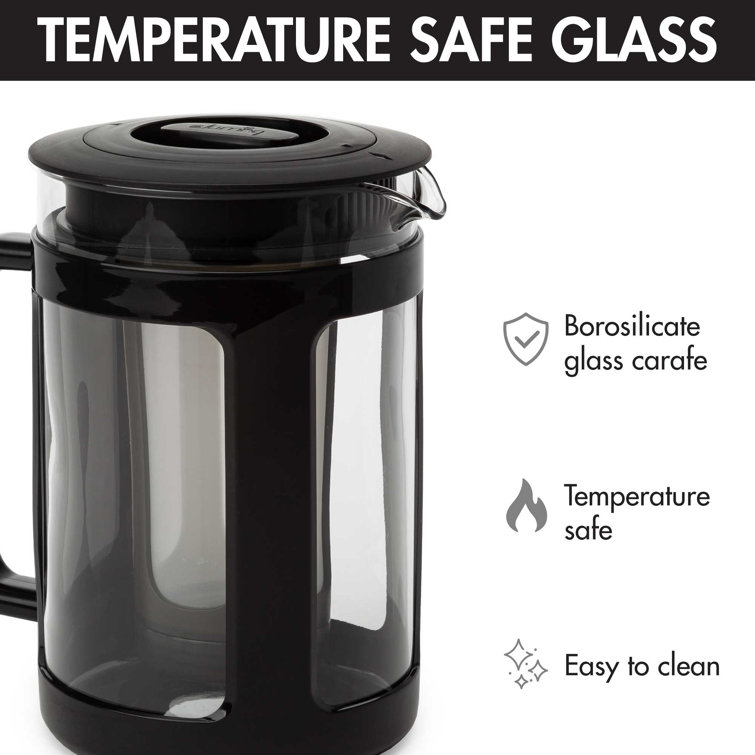 Primula 1.6 qt Black and Clear Cold Brew Coffee Maker