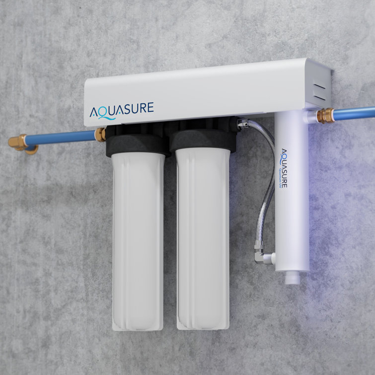 Aquasure Quantum UV Triple-Stage Whole House Water Filtration System