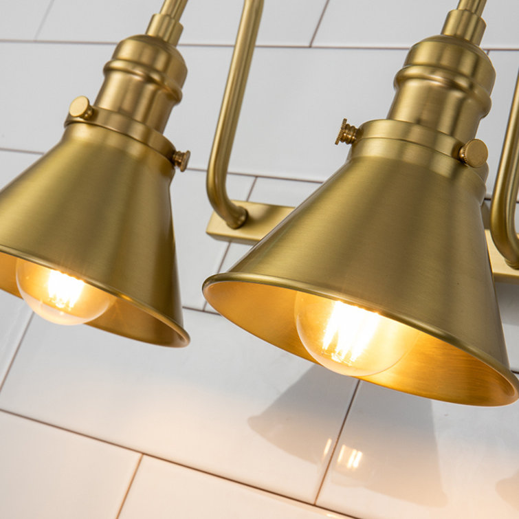 Provence Aged Brass 2-Light Outdoor Vanity Light