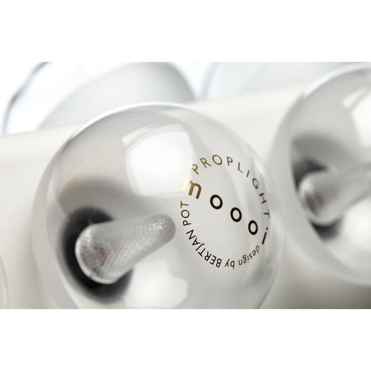White LED Round Double Suspension Light