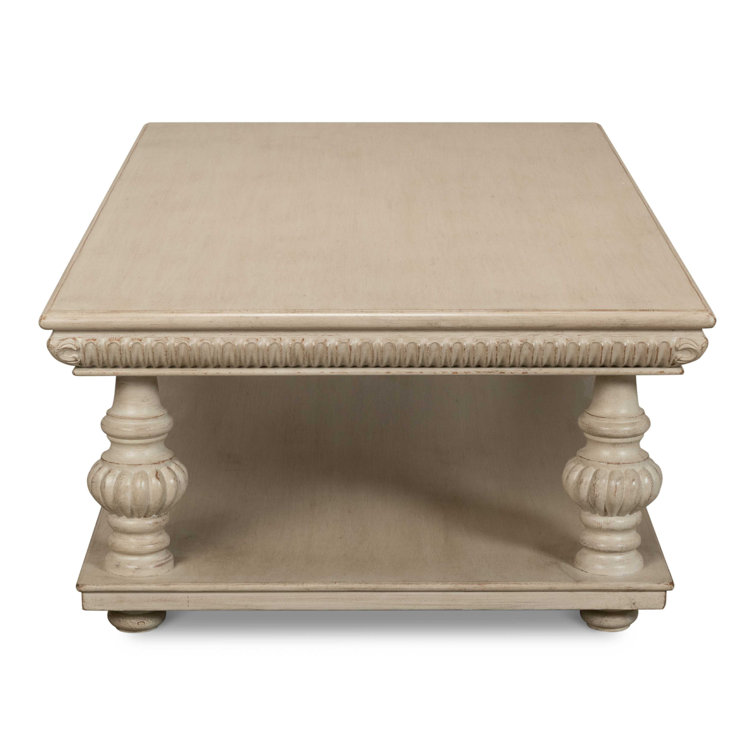 Hugo Gray Solid Wood Rectangular Coffee Table