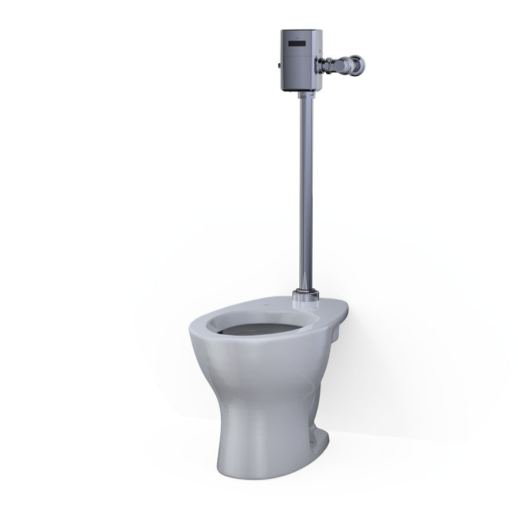 Polished Chrome Touchless High-Efficiency Flushometer Valve