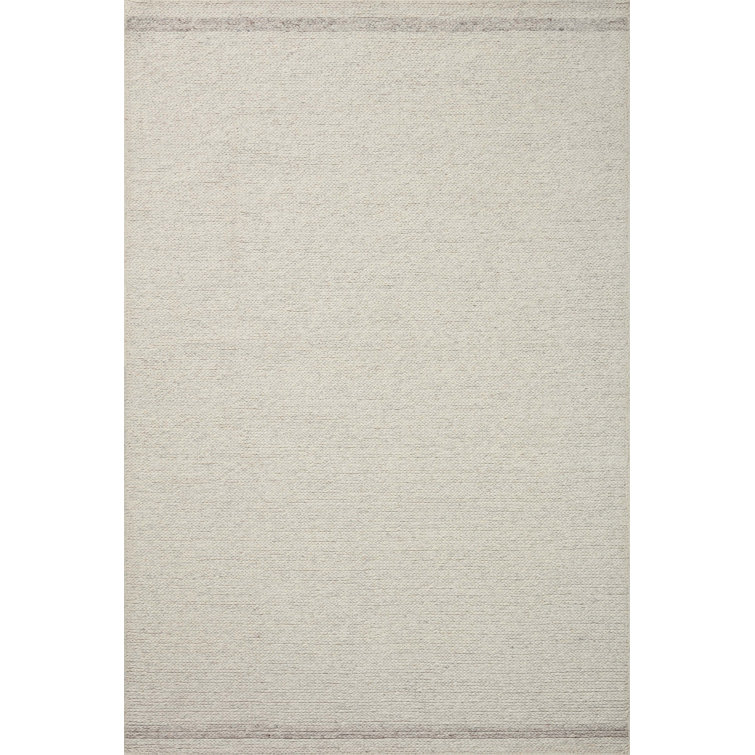 Ashby Mist Silver Hand-Tufted Wool 12x15 Area Rug
