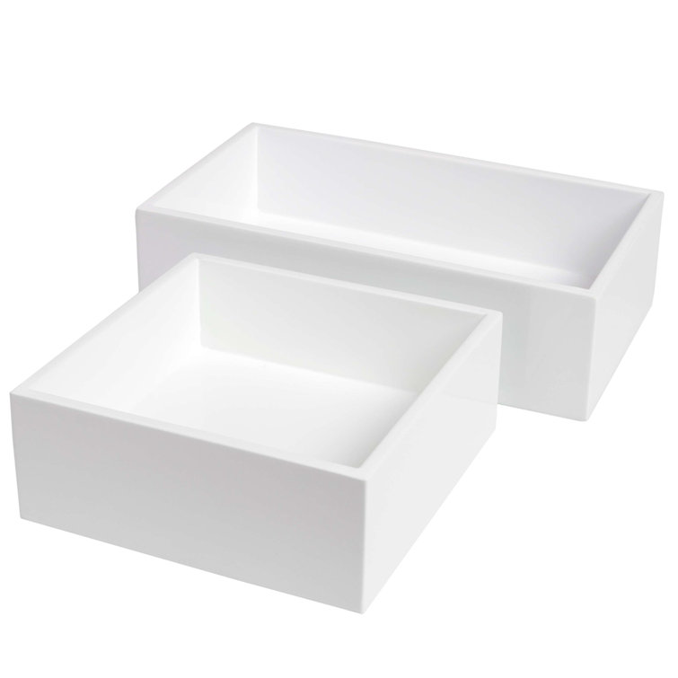 Black Lacquer Wooden Napkin Holder Tray