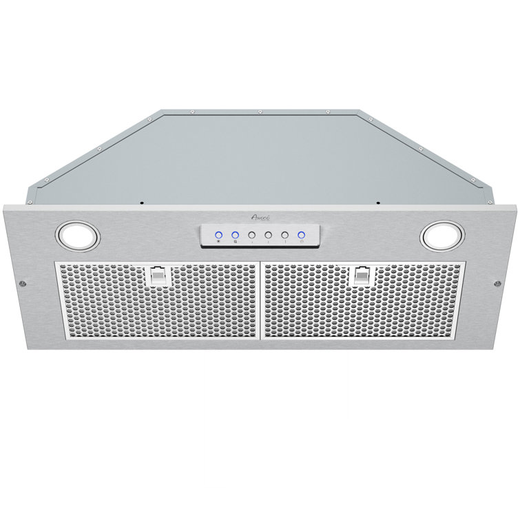Awoco 28" Stainless Steel Insert Range Hood with LED Lights