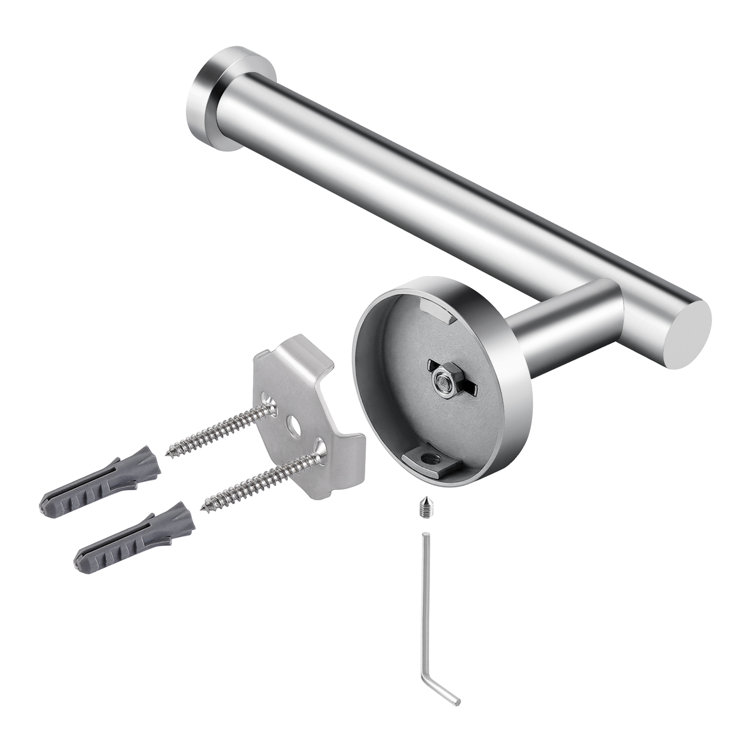 Polished Stainless Steel Wall Mounted Toilet Paper Holder