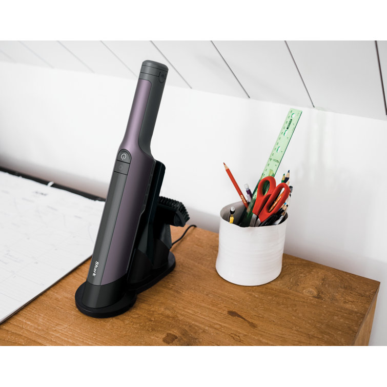 Mauve Portable Handheld Vacuum for Pets with Fabric Filter