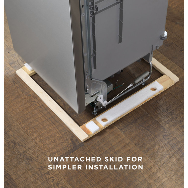 24-Inch Stainless Steel Energy Star Front Control Dishwasher