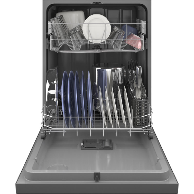 24-Inch Stainless Steel Energy Star Front Control Dishwasher