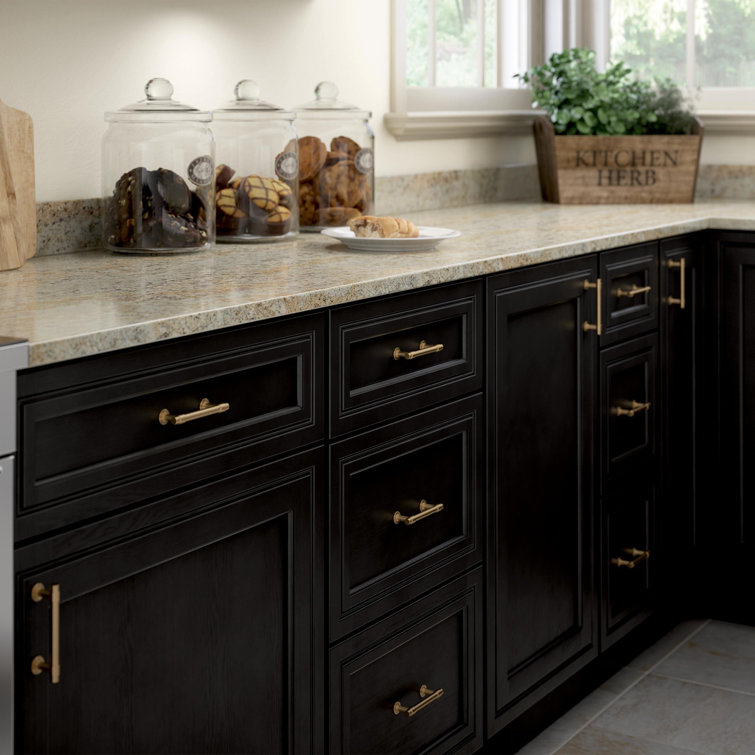 Champagne Bronze 3'' Center to Center Bar Cabinet Pull Set