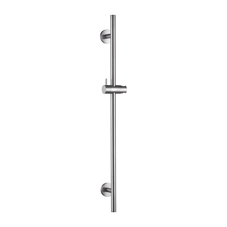 30 Inch Brushed Nickel Adjustable Slide Bar for Handheld Showerheads