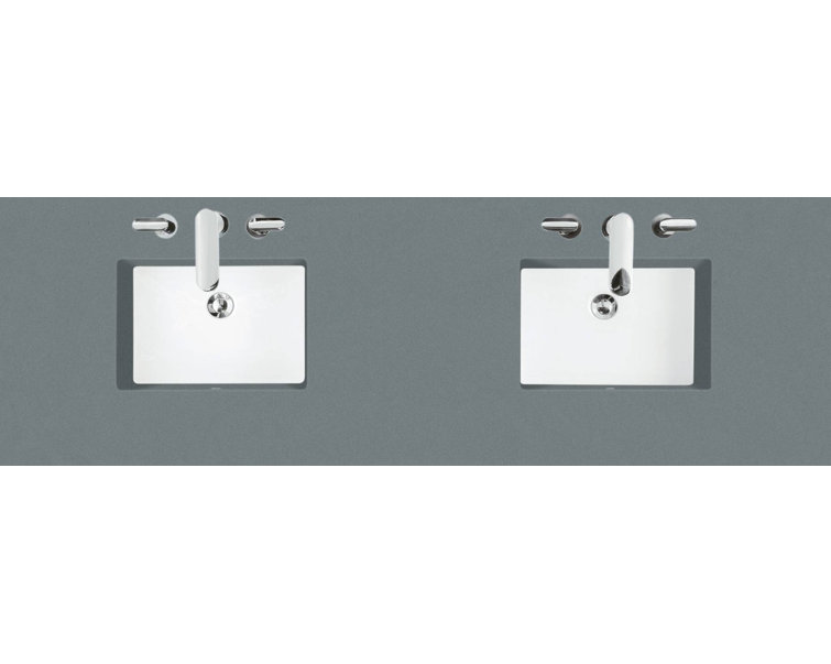 Athens 72" Double Vanity in Glossy White Plywood