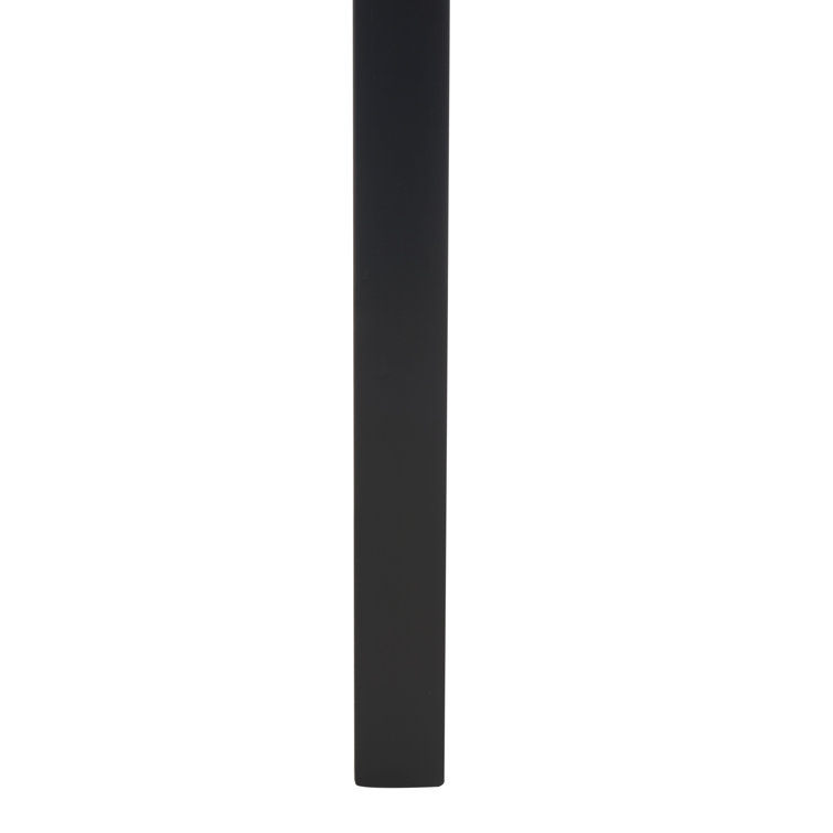 Omara Sleek Black Solid Wood 53'' Modern Console Table with Storage
