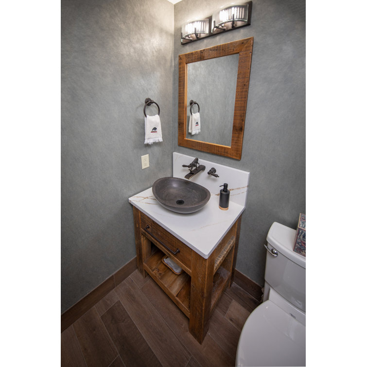 Honed Black Limestone Canoe Shaped Bathroom Sink