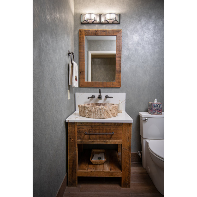 Natural Petrified Wood Stone Vessel Bathroom Sink