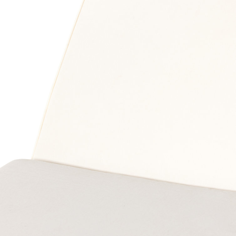 Natural Teak and White Cushioned Adjustable Chaise Lounger