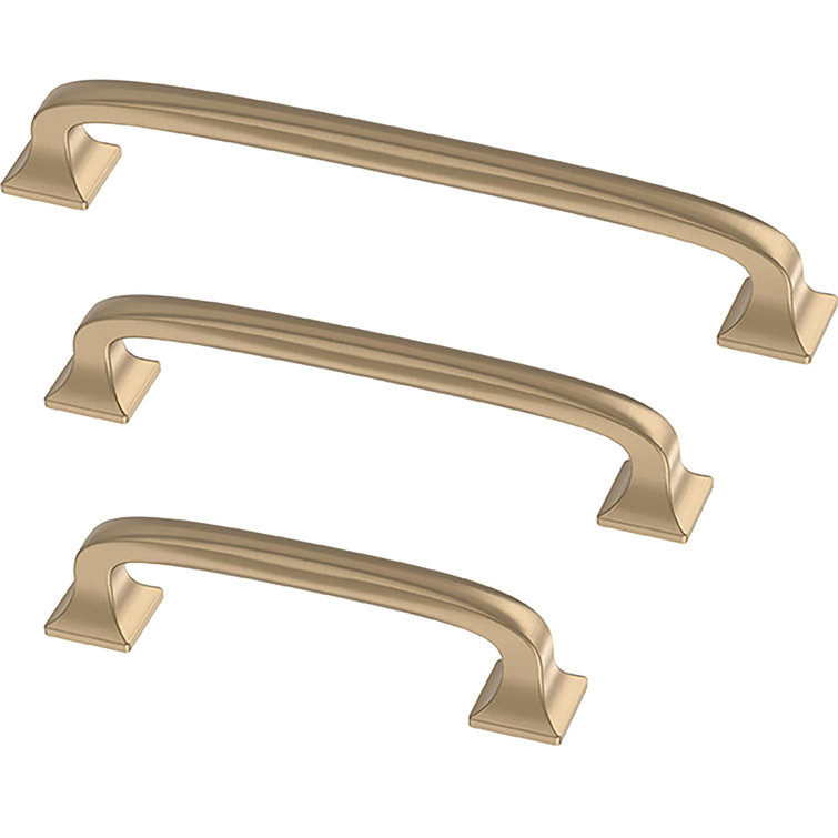 Champagne Bronze Matte Appliance Pull with Mounting Hardware