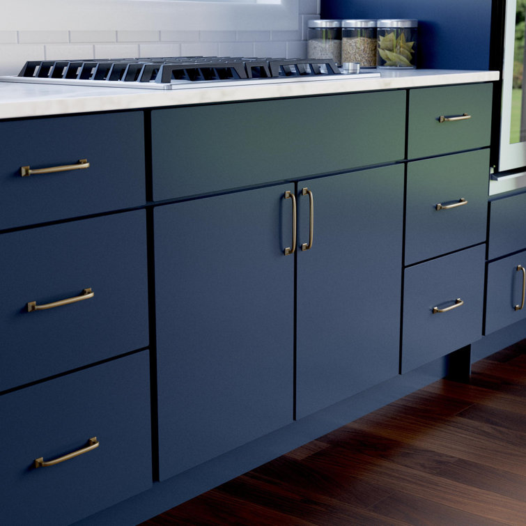 Champagne Bronze Matte Appliance Pull with Mounting Hardware