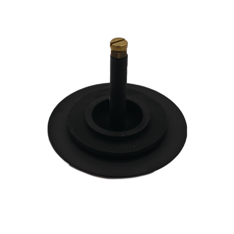 Matte Black 27" Cable Drive Bathtub Drain Trim with Poly Pipe Assembly