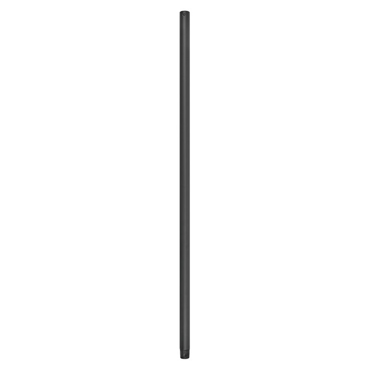 36-Inch Satin Steel Ceiling Fan Downrod