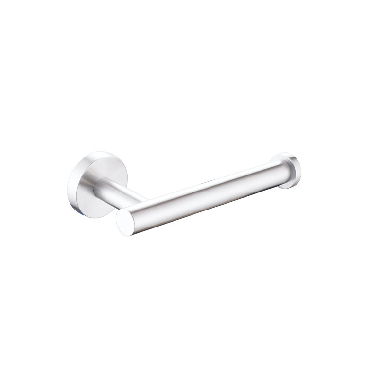 Martella Matte Polished Chrome Stainless Steel 4-Piece Bathroom Hardware Set