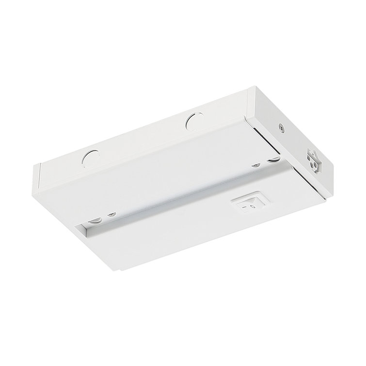 White Undercabinet Junction Box for LED Lights