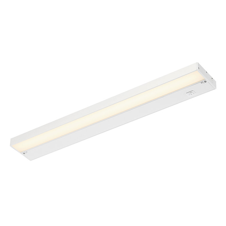 White 24'' LED Under Cabinet Light Bar with Dimmable Feature