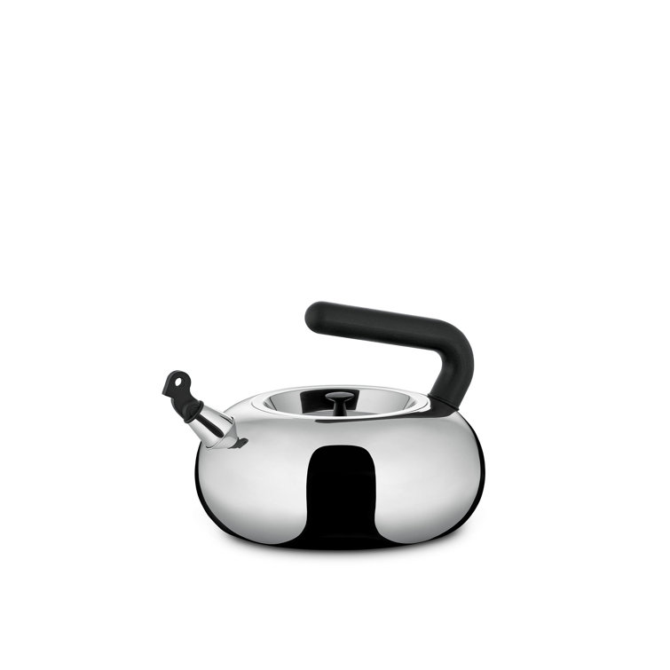 Achille Castiglioni Stainless Steel Whistling Kettle
