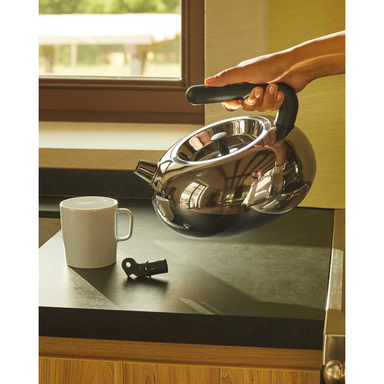 Achille Castiglioni Stainless Steel Whistling Kettle