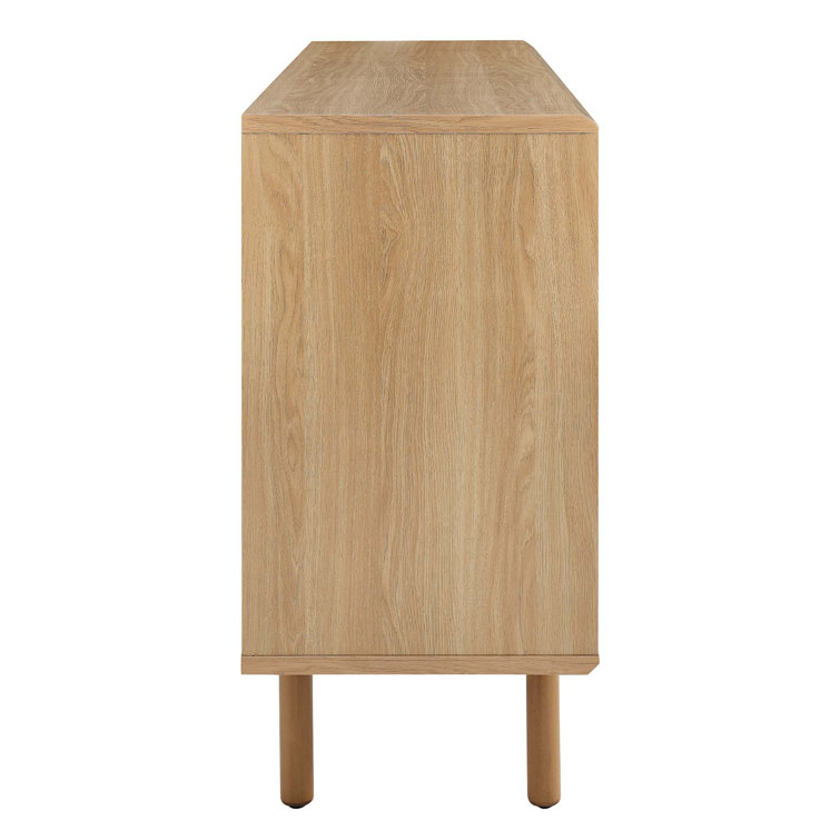 Kurtis Oak 59" Sideboard with Metal Mesh Doors