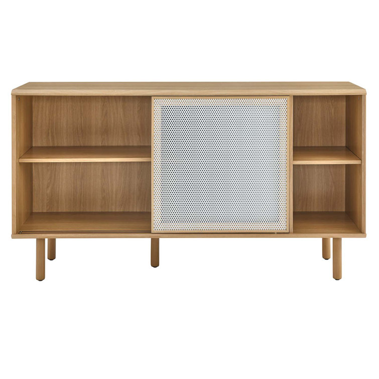 Kurtis Oak 59" Sideboard with Metal Mesh Doors