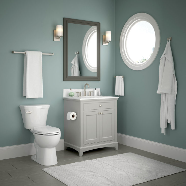 Beaufort Brushed Nickel 5-Piece Bathroom Hardware Set