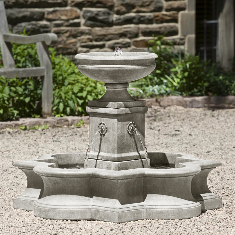Natural Stone Weather Resistant Outdoor Floor Fountain