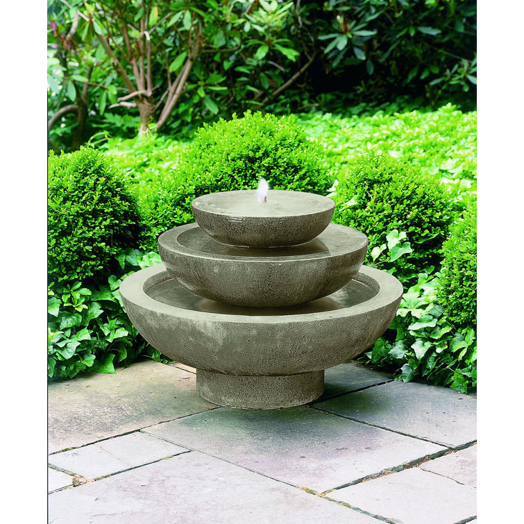 Copper Bronze Handcrafted Weather Resistant Floor Fountain