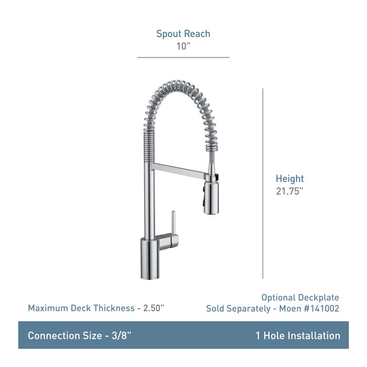 Stainless Steel Touchless Pull-Down Kitchen Faucet with Spray