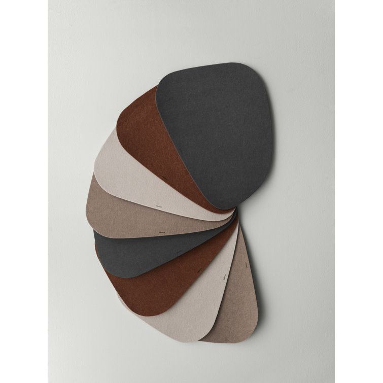 Lagona Beige Felt Dining Table Placemat