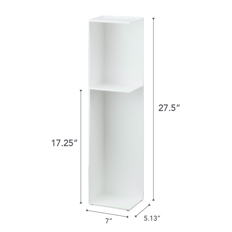 Sleek White Over-the-Toilet 3-Tier Storage Organizer